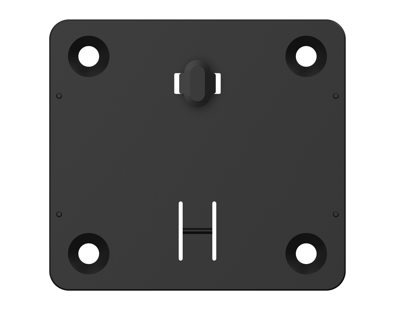 Bluetooth gateway mounting kit top view